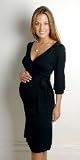 Gorgeous Bamboo Maternity & Nursing Wrap Dress - eco friendly - xlarge - UK 16