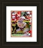 Framed Julio Lugo Boston Red Sox Photo