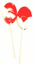 Sugar Free Peppermint Lollipops, 1lb, Individually Wrapped, about 50/lb