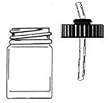 Badger 50-0055 3/4oz. Jar with 150/155/175/200/360 Adaptor