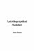 Book Autobiographical Sketches