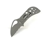 Spyderco Byrd Flatbyrd Stainless Steel Combo Edge Knife