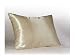 Shop Satin Luxury Standard Satin Pillowcase with Hidden Zipper, Champagne