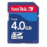 Sandisk SDSDB 4096 A11 4 GB Secure Digital High Capacity Flash Card