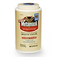 HealthPersonalCare: Metamucil Smooth Texture Sugar Free Powder, Fiber Laxative & Fiber Supplement, Orange Flavor   1.4 LB