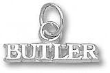 Butler Bulldogs Solid Sterling Silver ''BUTLER'' 1/8'' Pendant
