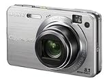 Sony Cyber-shot DSC-W150 - Digital camera - compact - 8.1 Mpix - optical zoom: 5 x - supported memory: MS Duo MS PRO Duo MS PRO-HG Duo - silver