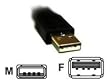 10FT USB 2.0 Extension Cable USB A Type M/f