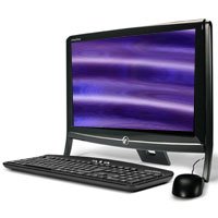 eMachines EZ1601-01 - All-in-one - 1 x Atom N270 / 1.6 GHz - RAM 1 GB - HDD 1 x 160 GB - DVD?RW (?R DL) / DVD-RAM - GMA 950 - Gigabit Ethernet - WLAN : 802.11b/g - Win XP Home - Monitor : 18.5 Widescreen TFT