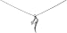 R&T - 80746 - Collier Femme - Argent 925/1000 - 4.6gr - Pendant Oxyde de Zirconium Blanc - 42 cm