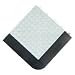 Gladiator GarageWorks GAFA06MEPB 6-Piece and 1 Corner Black Edge Trim, Male