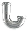 Industrial Grade 1PNK5 Sink Trap, 17 Gauge, Pipe Dia 1 1/2 In