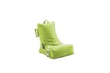 Comfort Research Big Joe Video Lounger with Smart Max Fabric, Green Flash 21i2t2Yn GL. SL160 Comfort Research Big Joe Video Lounger with Smart Max Fabric, Green Flash
