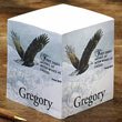 Eagle Note Cube Personalized