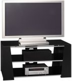 Satin Black and Metallic Silver Video Base