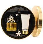 MARC JACOBS DAISY by Marc Jacobs Gift Set for WOMEN: SET-EDT SPRAY 3.4 OZ & BODY LOTION 5 OZ & PARFUM SOLID IN A NECKLACE 0.02 OZ MINI