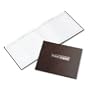 Wilson Jones Visitor Register Book, 8.5 x 11.5 Inches, 112 Pages, Hardcover, Red (WS490)