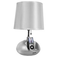 iHome iHL64 Speaker System and Lamp for iPod (Silver)