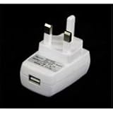 Online -  IPOD / MP3 WHITE USB MAINS CHARGER