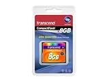 Transcend 8GB CF CARD (133X、 TYPE I ) TS8GCF133