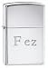 Genuine Zippo windproof lighter packaged in a black plastic gift box with the famous Zippo lifetime guarantee.