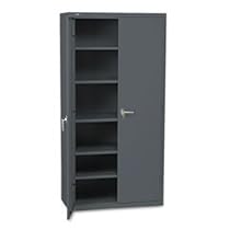 Big Sale Best Cheap Deals HON SC1872S 36 by 18 by 72-Inch 5 Adjustable Shelves Assembled High Storage Cabinet, Charcoal