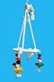 Zoo Max DUS13B Cotton Pyramid 11in Bird Toy