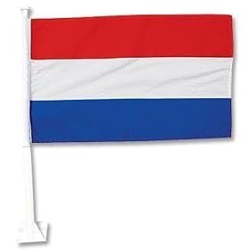 2010 SOUTH AFRICA WORLD CUP HOLLAND SOCCER CAR FLAG