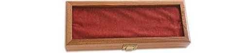 Knife, Walnut Display Case-Plain
