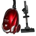 Fireball Compact Canister Vacuum Cleaner SL-006. Perfect for Bare Floors / Hardwood Floors. 5-Layer Allergen Filtration System. Free Odor Eliminating Charcoal Filter