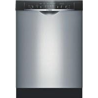 Bosch Ascenta Series : SHE4AM15UC Full Console Dishwasher - Stainless Steel
