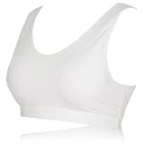 Saucony Nexus Sports Running Bra (White,38 D) Saucony Nexus Sports Running Bra (White,38 D)