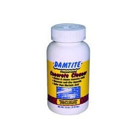 Damtite Water Proofing 09712 Concentrated Concrete Cleaner
