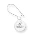 14K Arizona Diamond Backs Round Disc Full Logo Kidney Wire Earrings