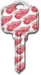 Detroit Red Wings Kwikset KW House Key