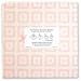 SwaddleDesigns Swaddle Designs Pink Mod Square Design Swaddling Blanket
