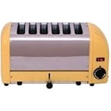 Dualit 6 Slice Vario Toaster. Colour: Canary yellow.  from Catering Store Direct Ltd