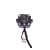 Wired 4 LED Pinhole Spy CCTV Colour Audio sound bike Mountain Bike Home office security camera