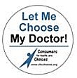Sticker: Let Me Choose My Doctor! (Set of 500)