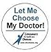 Sticker: Let Me Choose My Doctor! (Set of 500)