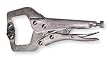 Westward 4YR38 Locking Clamp Set, 6 In, 2pc