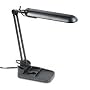 Catalina Lighting 12036001028 Flexible fluorescent organizer lamp, 16-1/5 high, matte black