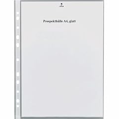 5 Star 907336 Prospekth�lle DIN A4, glasklar oben 120my PP Inh.100