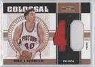 2010-11 Playoff National Treasures Colossal Materials Jersey Numbers Prime #31 - Bill Laimbeer/10