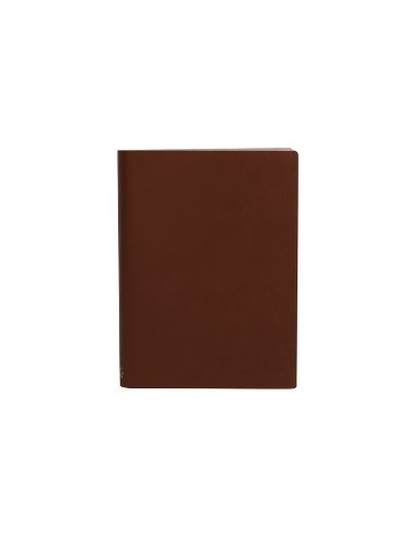 PaperthinksTan Pocket Plain Recycled Leather Notebook, 3.5 x 5-inches