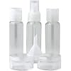 Flacons & bo�tes de voyages en plexi 'Airport', compatible bagage � main avion