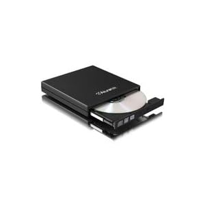 Aluratek AEOD100F USB 2.0 External Slim Multi-Format 8X DVD Writer with Software by Aluratek