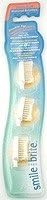 Smile Brite Toothbrushes - Double Tip Replacement Head (3) Extr - Replaceable Head Toothbrushes Natural