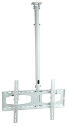 CHEETAH MOUNTS PLASMA LCD TV TILT AND SWIVEL CEILING MOUNT FOR 32-63" WHITE