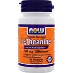 Now Foods, L-Theanine 200 Mg, Veg-Capsules, 60-Count
